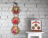 Изделие-аппликация из фетра Апли Крапли Совы (ФА-07) - Pampik - 3