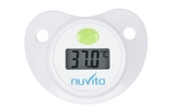 Пустышка-термометр Nuvita 0м+, белый (NV2010) - Pampik - 4