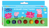 Пластилин Peppa Pig, 7 цветов, 200 г (119461) - Pampik