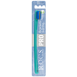 Зубна щітка R.O.C.S. PRO Brackets & Ortho, м'яка, темно-синій - Pampik - 2