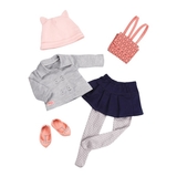 Набір одягу для ляльок Our Generation Deluxe Одяг для школи (BD30277Z) - Pampik