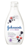 Лосьйон JOHNSON'S® Body Care Vita Rich Відновлювальний з екстрактом малини, 250 мл - Pampik