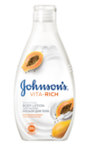 Лосьйон JOHNSON'S® Body Care Vita Rich Зм'якшувальний з екстрактом папаї, 250 мл - Pampik