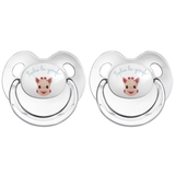 Пустушка Vulli Жирафа Софі, 6-18 місяців, 2 шт. (456019) - Pampik