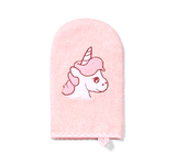Рукавиця для купання BabyOno Єдиноріг, світло-рожевий з білим (347/01) - Pampik