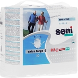Труси-підгузки для дорослих Seni Active, extra large 4, 10 шт. - Pampik - 2