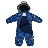 Термокомбінезон Huppa Orion, р.92, синій з білим (36300030-82686-092) - Pampik - 4