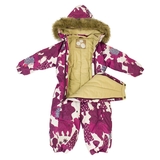 Термокомбінезон Huppa Keira, р.80, фіолетовий з білим (31920030-83320-080) - Pampik - 4