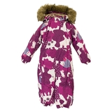 Термокомбінезон Huppa Keira, р.80, фіолетовий з білим (31920030-83320-080) - Pampik
