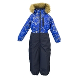 Термокомбінезон Huppa Willy, р.110, синій з чорним (31900030-83435-110) - Pampik