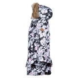 Термопальто Huppa Whitney, р.134, білий з чорним (12460030-81620-134) - Pampik - 3