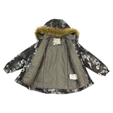 Термокомплект Huppa Winter, р.116, темно-серый с белым (41480030-82818-116) - Pampik - 4