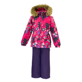 Термокомплект Huppa Wonder, р.116, розовый с фиолетовым (41950030-81963-116) - Pampik