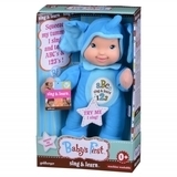 Інтерактивна лялька Baby's First Sing and Learn Співай і Вчися Блакитний Слоник, 30 см (21180-1) - Pampik - 5