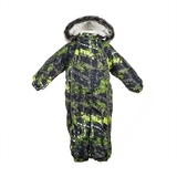 Термокомбінезон Huppa Reggie 1, р.80, зелений з темно-синім (36020130-82586-080) - Pampik