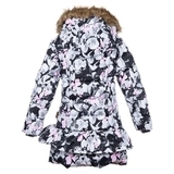 Термопальто Huppa Whitney, р.146, белый с черным (12460030-81620-146) - Pampik - 3