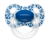 Пустушка Bibi Duo Natural Грай з нами, 0-6 міс., 2 шт., блакитний з синім (115172) - Pampik - 3