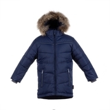 Куртка-пуховик Huppa Moody 1, р.134, темно-синій (17470155-80086-134) - Pampik