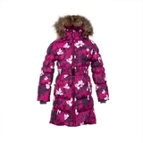 Пальто-пуховик Huppa Yasmine, р.122, рожевий (12020055-81063-122) - Pampik