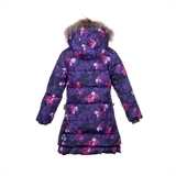 Пальто-пуховик Huppa Parish, р.128, фиолетовый (12470055-81053-128) - Pampik - 3