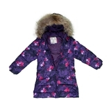 Пальто-пуховик Huppa Parish, р.116, фиолетовый (12470055-81053-116) - Pampik - 4