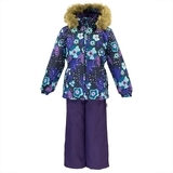 Термокомплект Huppa Wonder, р.128, фиолетовый с синим (41950030-81986-128) - Pampik