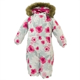 Термокомбінезон Huppa Keira, р.92, білий з рожевим (31920030-81920-092) - Pampik