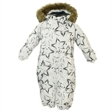 Термокомбінезон Huppa Keira, р.92, білий з сірим (31920030-83420-092) - Pampik
