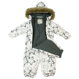 Термокомбінезон Huppa Keira, р.92, білий з сірим (31920030-83420-092) - Pampik - 2