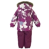 Термокомплект Huppa Avery, р.80, бордовий (41780030-83320-080) - Pampik - 3