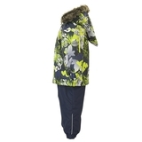 Термокомплект Huppa Avery, р.86, темно-синий с салатовым (41780030-82847-086) - Pampik - 2