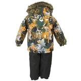 Термокомплект Huppa Avery, р.98, сірий з помаранчевим (41780030-82822-098) - Pampik - 3