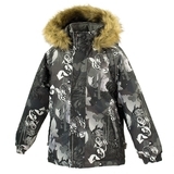 Термокуртка Huppa Marinel, р.110, темно-сірий (17200030-82818-110) - Pampik