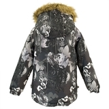 Термокуртка Huppa Marinel, р.110, темно-сірий (17200030-82818-110) - Pampik - 3