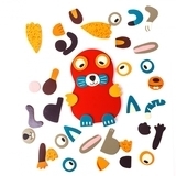 Магнітна гра Djeco Тварини (DJ03085) - Pampik - 4