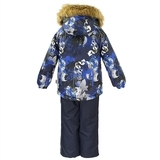 Термокомплект Huppa Winter, р.104, темно-синій (41480030-82886-104) - Pampik - 3