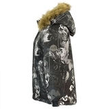 Термокуртка Huppa Marinel, р.110, темно-сірий (17200030-82818-110) - Pampik - 2