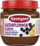 Пюре Semper Чорнослив, Груша і Яблуко, 125 г - Pampik