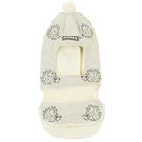 Шапка-шлем Huppa Kelda, M, білий з сірим (85120000-80120-00M) - Pampik - 2