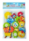Аквапазли Baby Great Смішні тварини, 8 іграшок (GB-FM8B) - Pampik