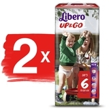 Набір підгузків-трусиків Libero Up&Go 6 (13-20 кг), 76 шт. (2 уп. по 38 шт.) - Pampik - 2