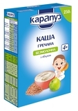 Безмолочная каша Карапуз Гречневая с яблоком, 250 г - Pampik
