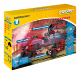 Конструктор Twickto Emergency 1 Пожежна техніка, 89 деталей (15073824) - Pampik - 2