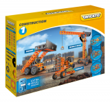 Конструктор Twickto Constr 1 Кран, навантажувач, екскаватор, 134 деталі (15073822) - Pampik - 2