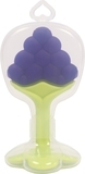 Прорізувач для зубів Lindo Виноград, силіконовий, фіолетовий з салатовим (LI 320 вин) - Pampik - 2