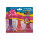 Лак для ногтей BoPo, фиолетовый, красный, малиновый, 3 шт. (WT8155230-7) - Pampik