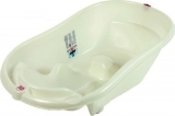 Детская ванночка OK Baby Onda New Style, с термодатчиком, сливом и горкой, белый, 93 см (38236840) - Pampik