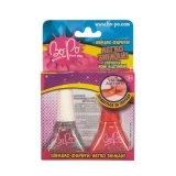 Лак для нігтів BoPo, червоний з сірим, 2 шт. (WT8155220-4) - Pampik