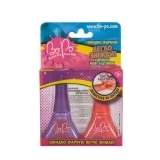 Лак для нігтів BoPo, фіолетовий з червоним, 2 шт. (WT8155220-1) - Pampik