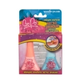 Лак для нігтів BoPo, персиковий з блакитним, 2 шт. (WT8155220-3) - Pampik